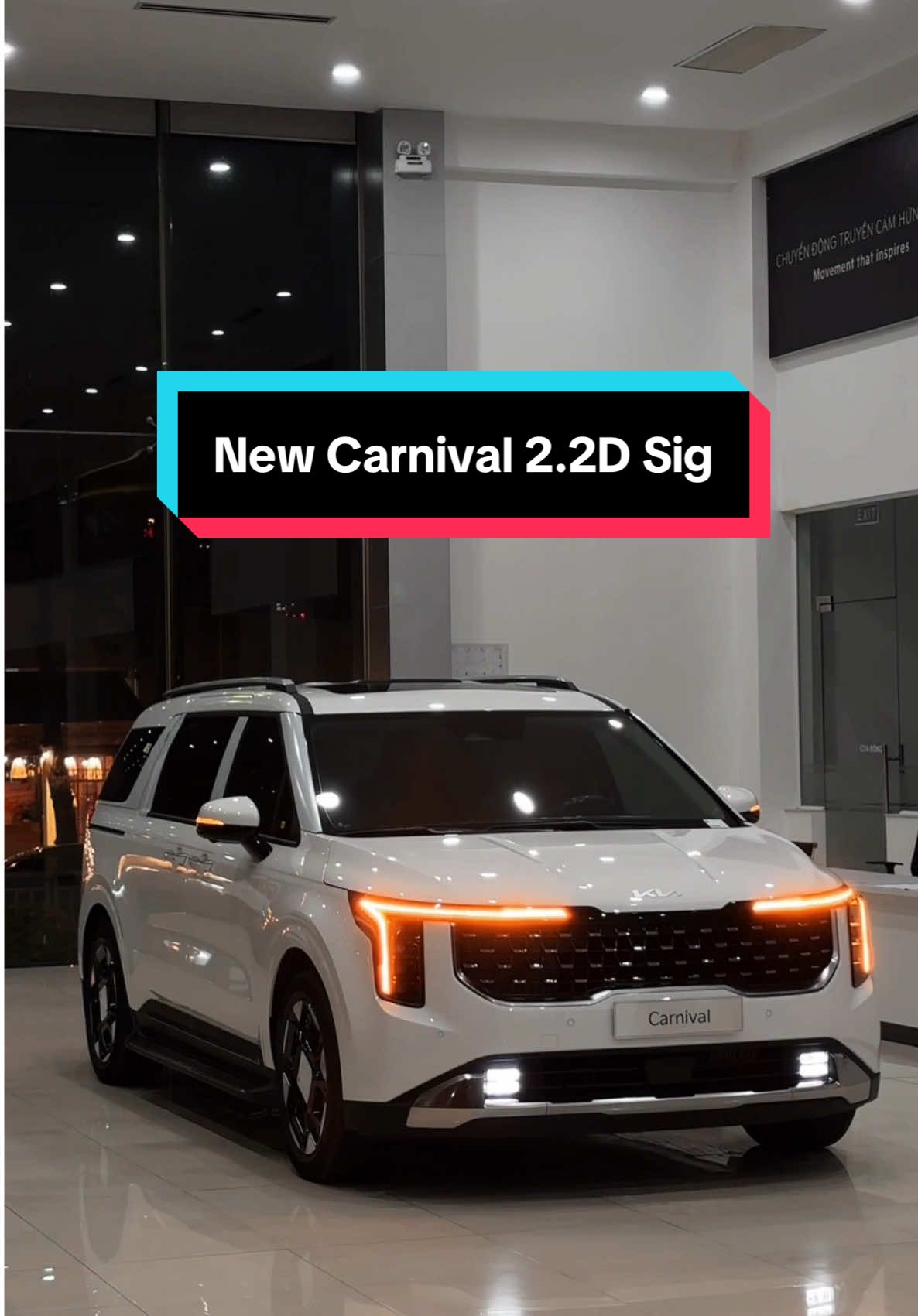 Vẻ đẹp ma mị không thể nhằm lẫn của New Carnival khi màn đêm xuống…#kia #kiacantho #kiacarnival #minhkiacantho #cantho #foryou #fyp #signature 