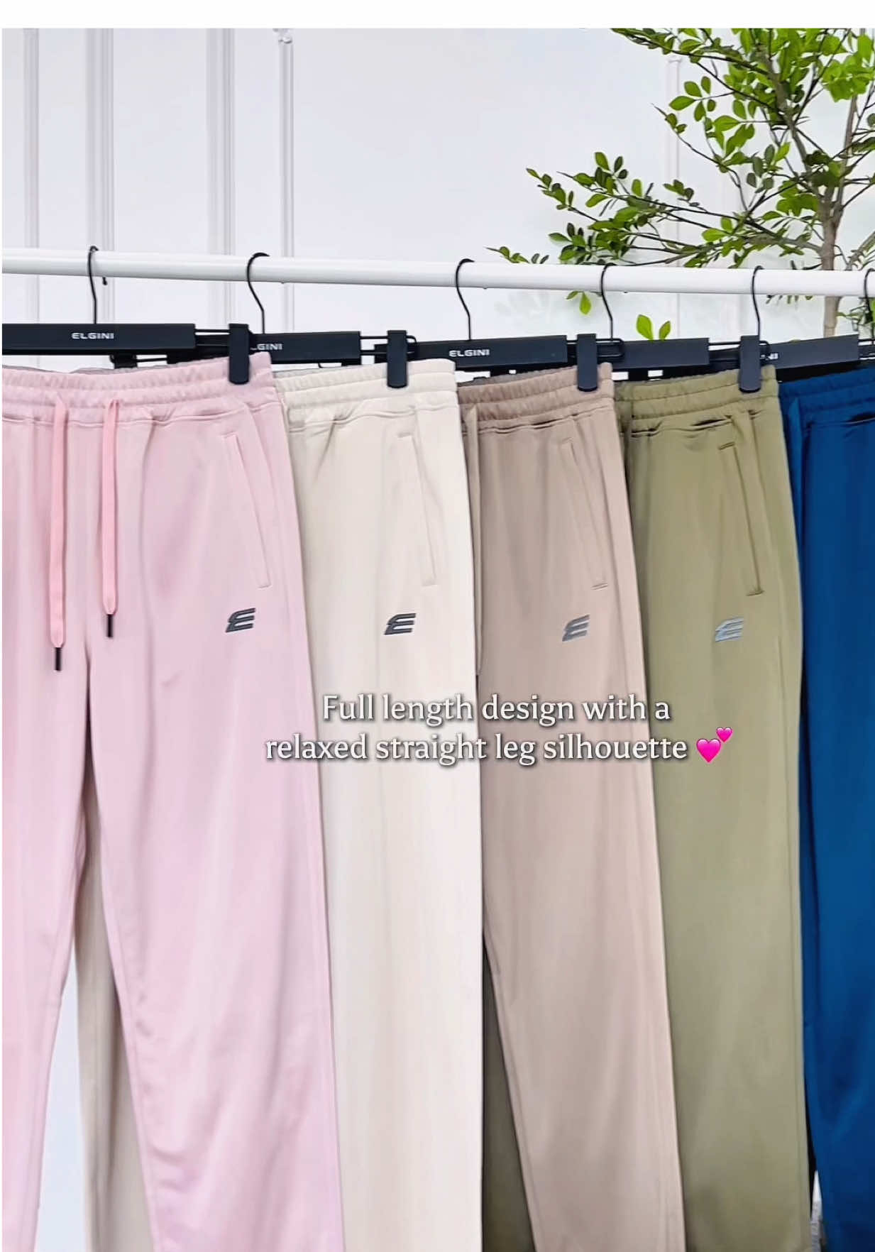 Track Pant New launch by ELGINI✨ Kain Tricot ✅ Tahan lasak, warna pilihan banyak 😍 #elgini #elginimalaysia #tricot #trackpant #sport 