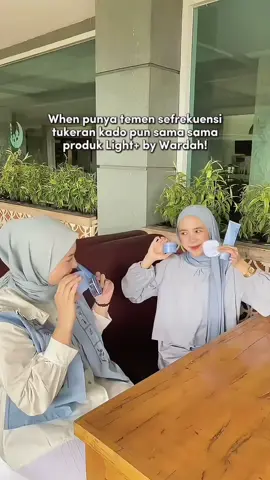Seneng banget punya temen sefrekuensi, apalagi sefrekuensi suka sama produk Light+ by Wardah!🥰✨ #lightplus #wardahlightplus #lightplusbywardah 