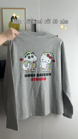 Lên mẫu mặc Noel nè #longsleeves #umeesaigon #longsleeve #longtee #aothundaitay 