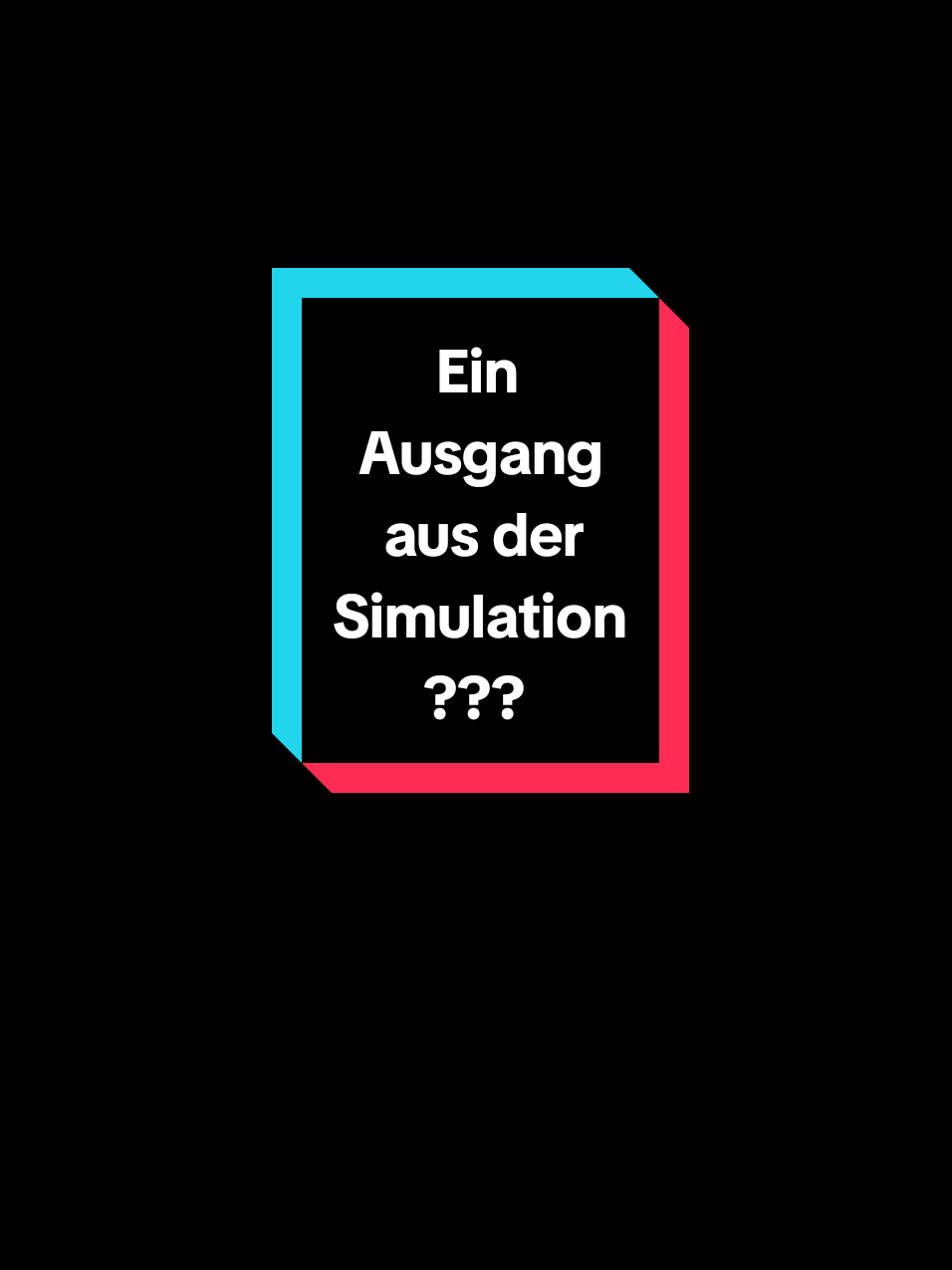 •Ein Ausgang aus der Simulation???• #matrix #freiheit #kodex #geschichten #simulation 