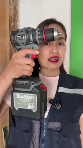 Máy khoan pin Mulitan bảo hành 6 tháng #maykhoanpin #maykhoan 