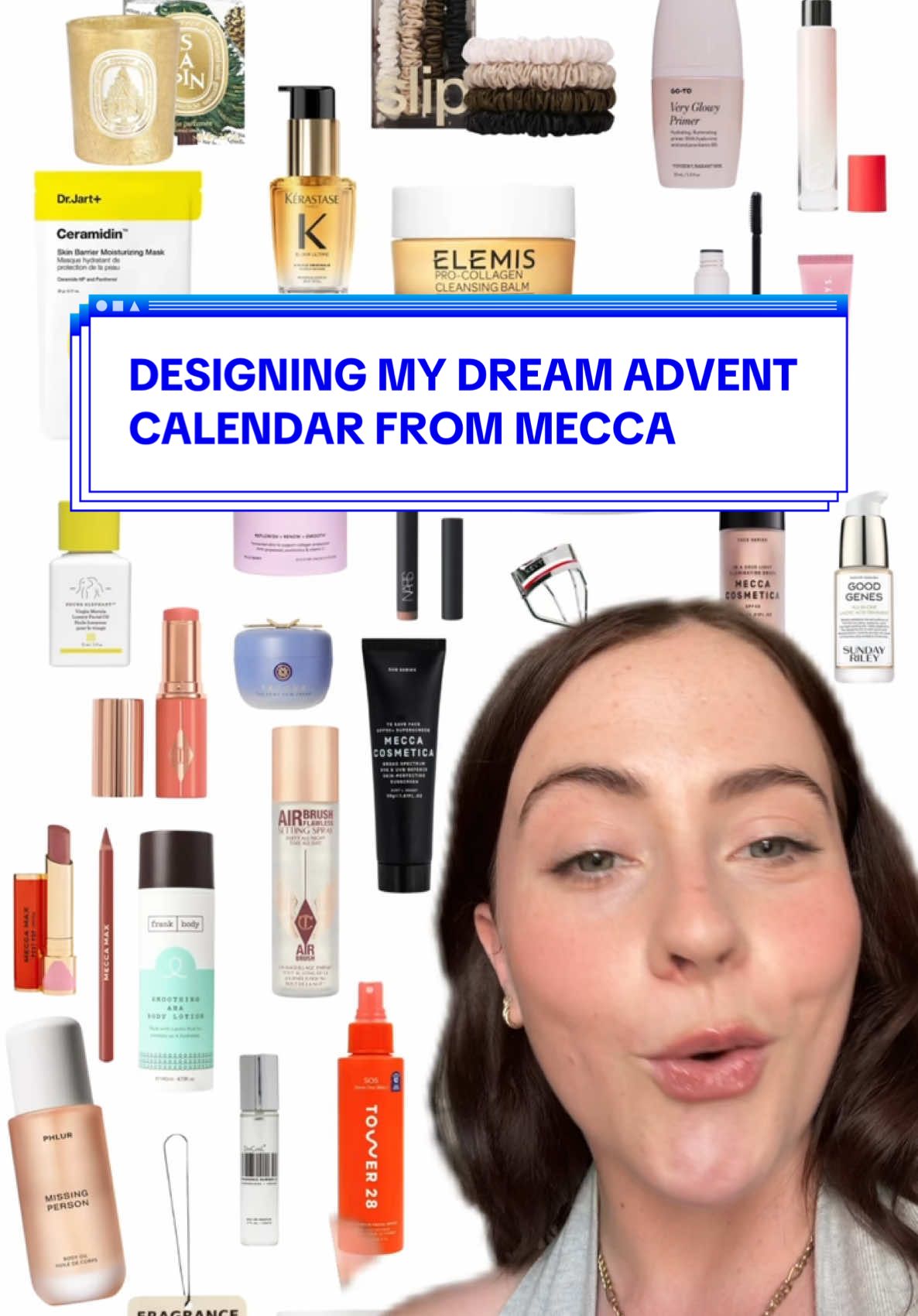What products would be in your dream @MECCA advent calendar? #mecca #meccabeauty #beautyadventcalendar #adventcalendar 