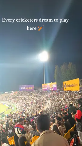 Every cricketers dream to play here#Everycricketplay  #cricketlover #player #tugroundkritipur 