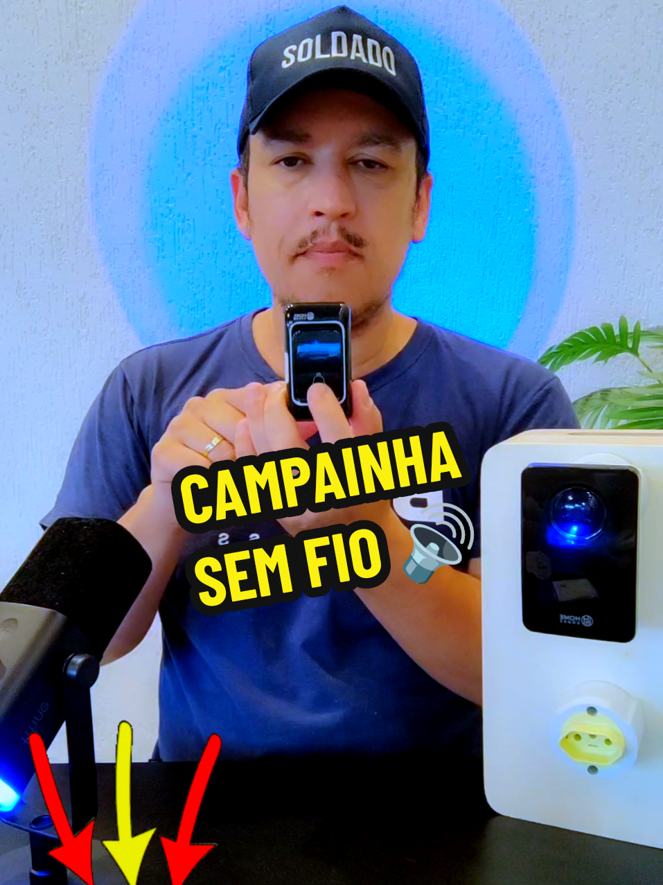 Campainha Residencial Sem Fio 