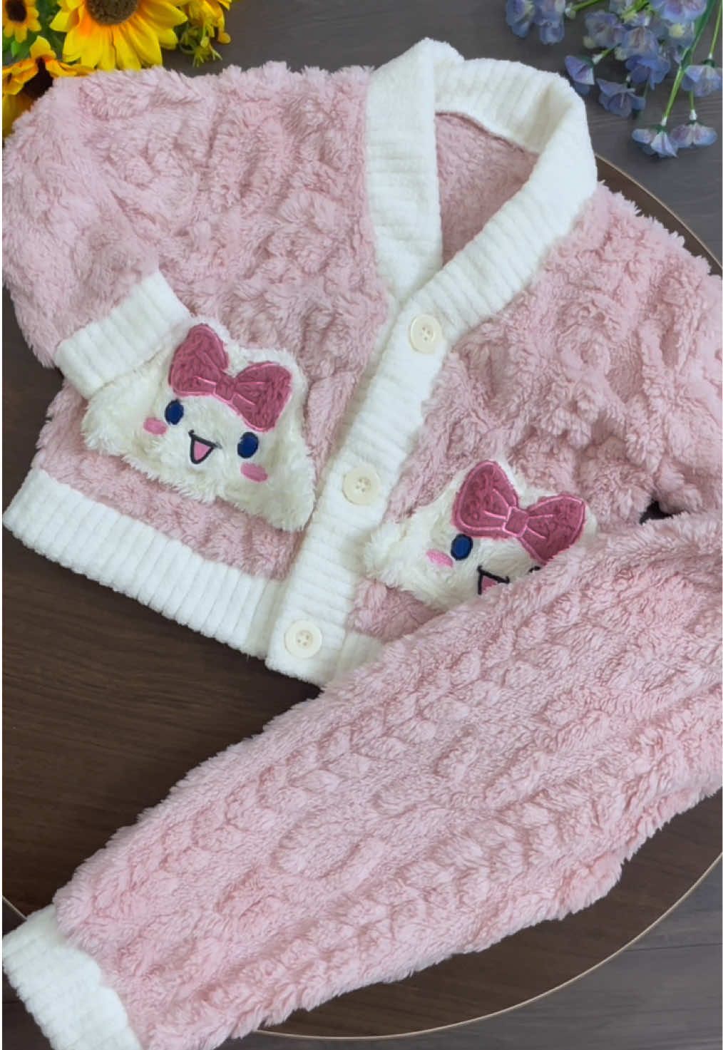 Sét bộ ngủ lông nhung siêu ấm cho bé#xuhuongtiktok #thoitrangtreem #quanaotreem #dothudongchobe #setboxinhchobe 