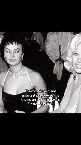 The concept of having a higher iq than Einstein  #jaynemansfield #playboy #targetaudience  #niche