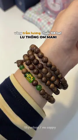 vòng trầm hương 108 hạt giúp bạn tự tin hơn về bản thân, thu hút những năng lượng tích cực 🙆‍♀️ #xuhuongtiktok #lilyunbox #vongtramhuong108hat #vongtramhuong #vongtaytheomenh 