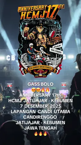 Jangan lupa bolo datang dan ramaikan 🔥🔥🔥 Sampai ketemu di lokasi acara 🔥🔥👋👋 #fyp #cbindonesia #hcmjjatijajar #cbjateng #infoacaratouring 