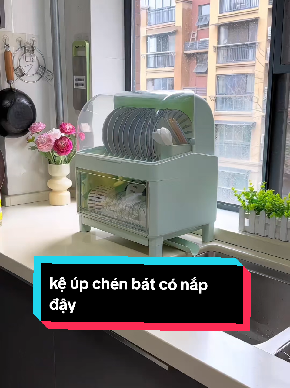 Nhỏ gọn tiện ích #keupchenbat #phukienbep #dogiadung #giadungtienich #giadungthongminh