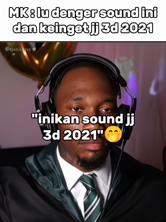 jadi keinget tren JJ 3d 2021 tiap kali denger sound ini🤭 #jokes #memeabsurd #memestiktok #thesiliters #fyp 