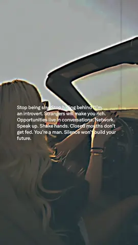 Dear Son, Shyness is a luxury a man cannot afford if he wants a powerful life. #mativation #quote #fypシ゚viral #foryou #masculine 