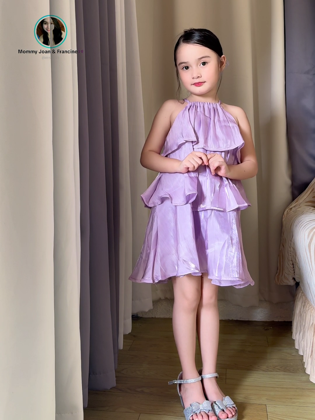 Ang elegant at ang classy ng dress nato for kids🥺💜 #kidsdress #dress #kidswear #kidsoutfit #kidsclothes 