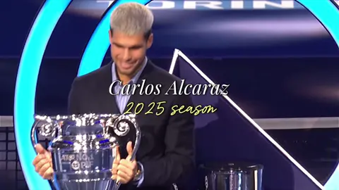 amazing season 🩵 couldn’t be more proud @Carlos Alcaraz 🧠❤️🥚🥚#alcaraz #carlosalcaraz #tennis 