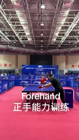 Forehand ability training 正手能力训练#tabletennis #chinatabletennis #forehand #china #全运会 