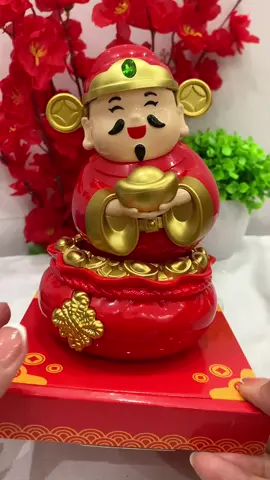 Tượng thần tài lắc Lư dùng năng lượng  ánh sáng #thantai #tuongthantai # @Em An tạp hóa  @Em An tạp hóa 