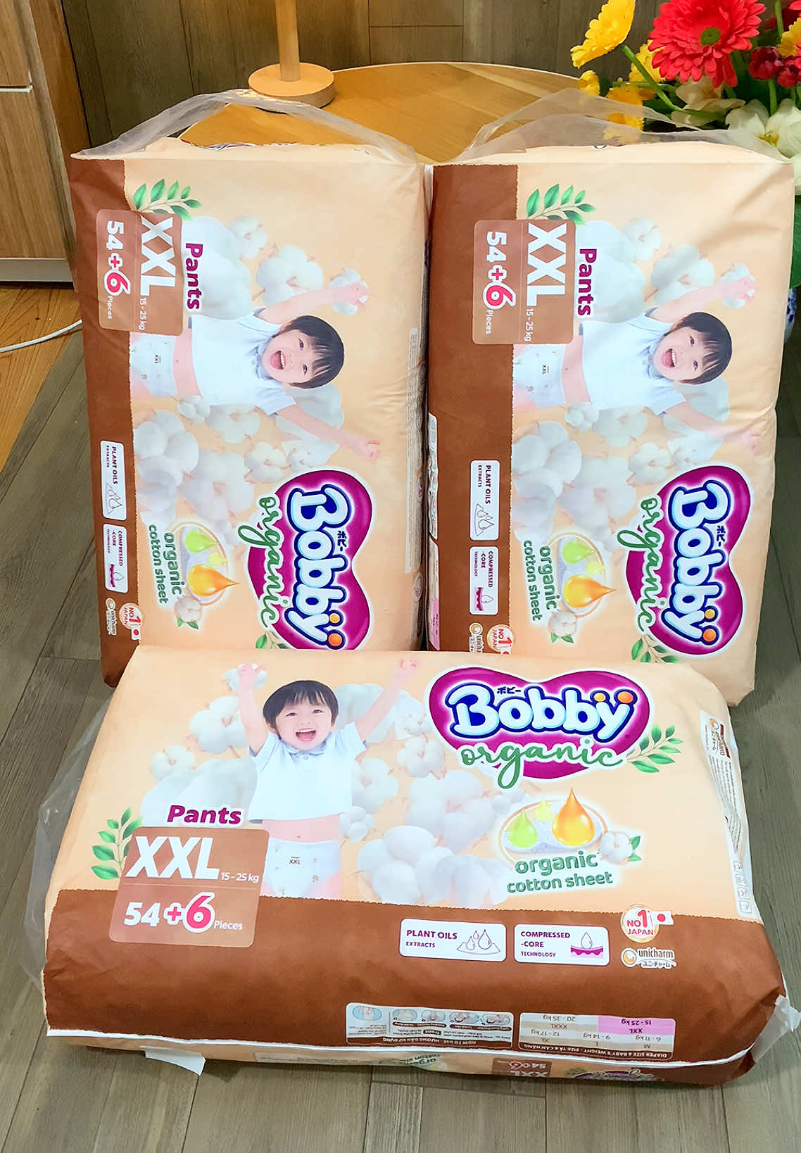 Combo 3 BỊCH Bobby Organic tã quần ( loại mới ) #bimbobby #bimbobbyorganic #bobbyorganic #bimquanbobby #bimchobe 