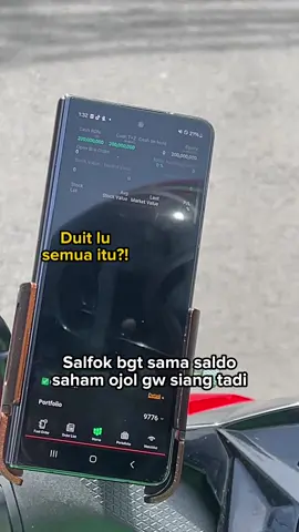 Lagi trend ojol trading ya? #ojol #trading #saham #financial #sandwichgeneration