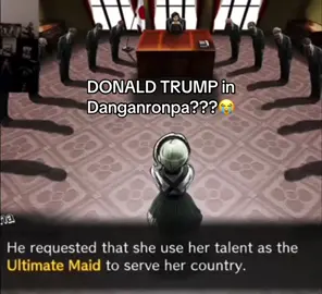 kirumi please save america :') #danganronpa #donaldtrump #drv3 
