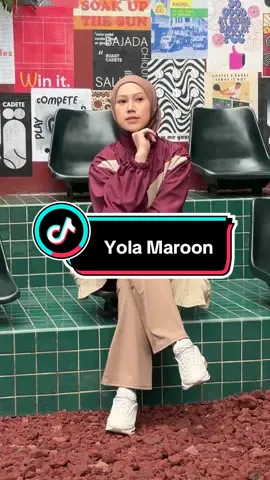 Sporty tapi tetap sweet ✨ Effortless look for an effortless day. #SportyStyle #HijabOOTD #CasualLook #DailyFit #ModestFashion 