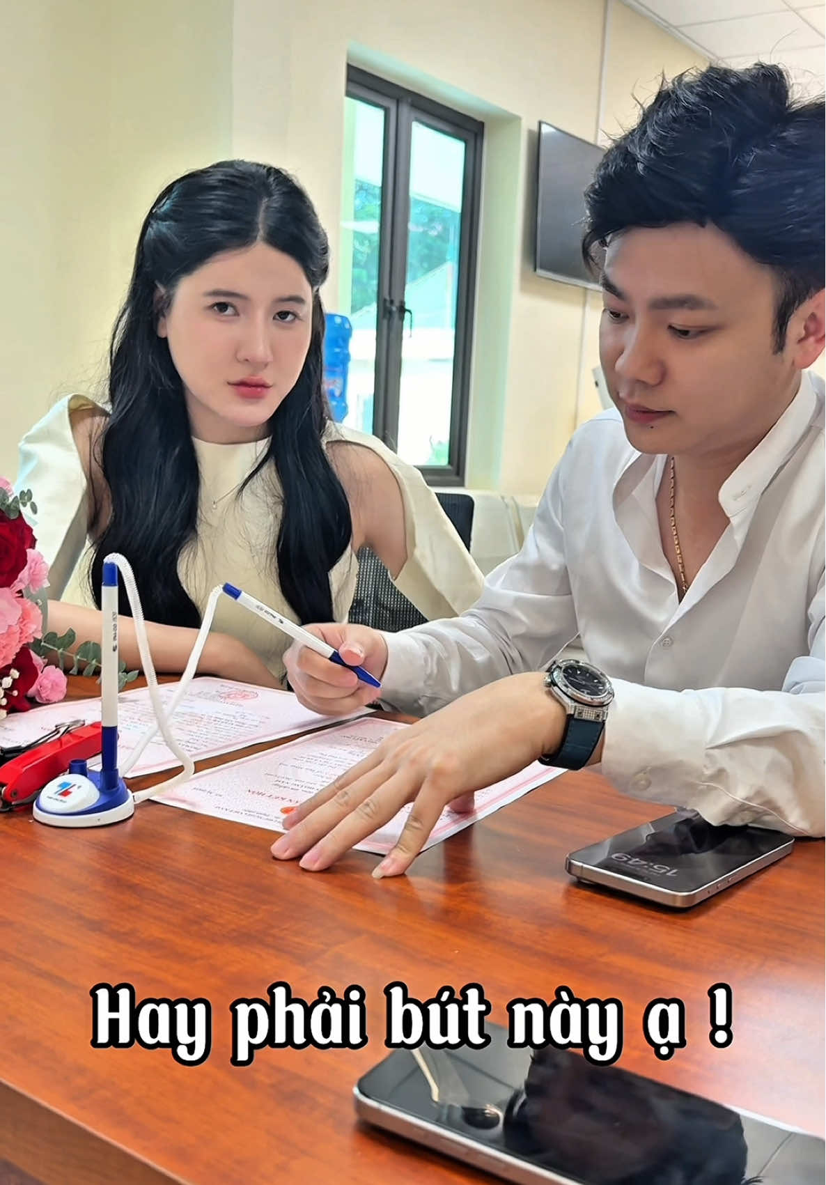 Bút sa là gà toiii #haihuoc #trending #giayket