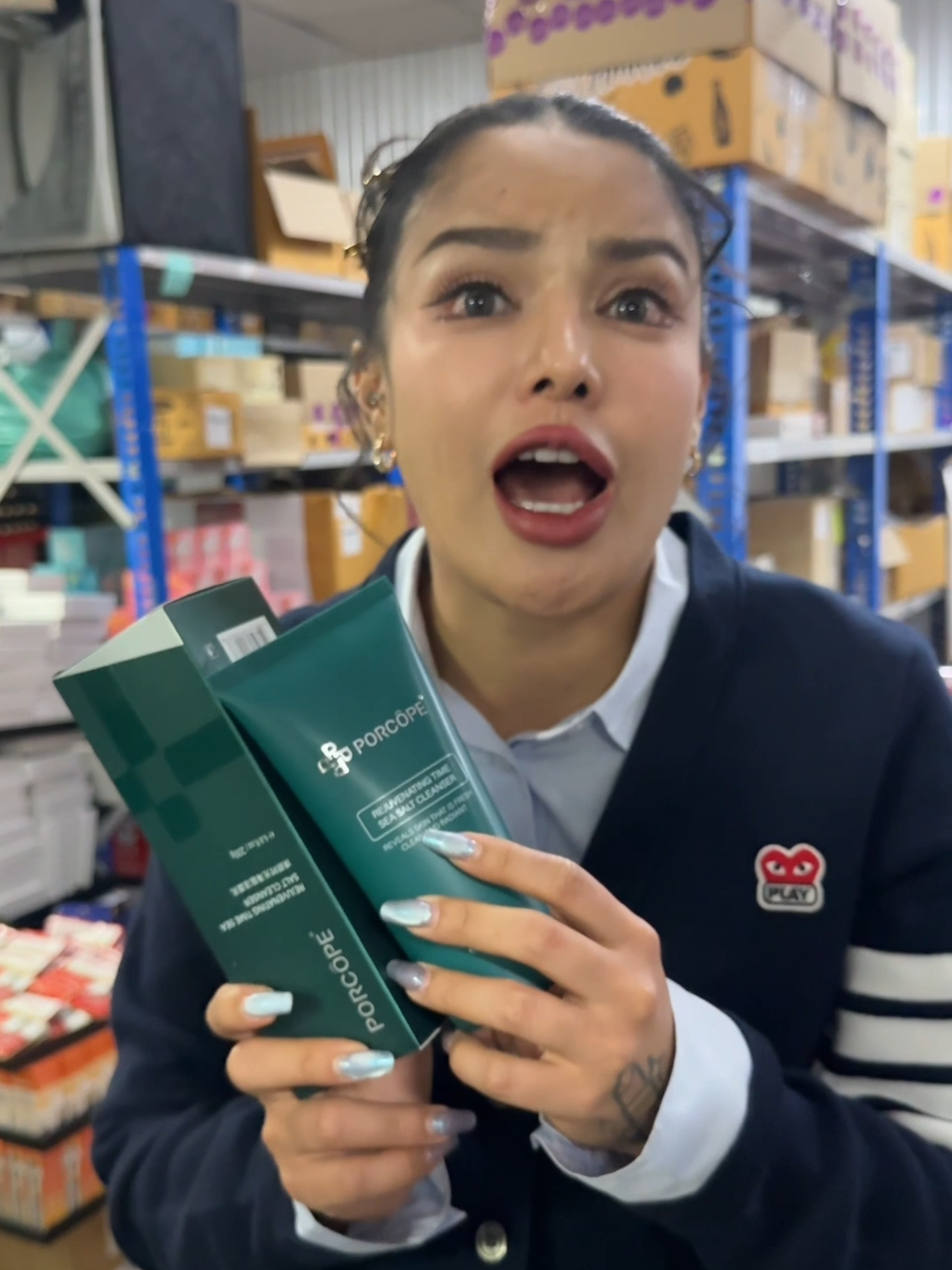 โฟมล้างหน้าเกลือทะเล Porcope #พิมรี่พายขายทุกอย่าง