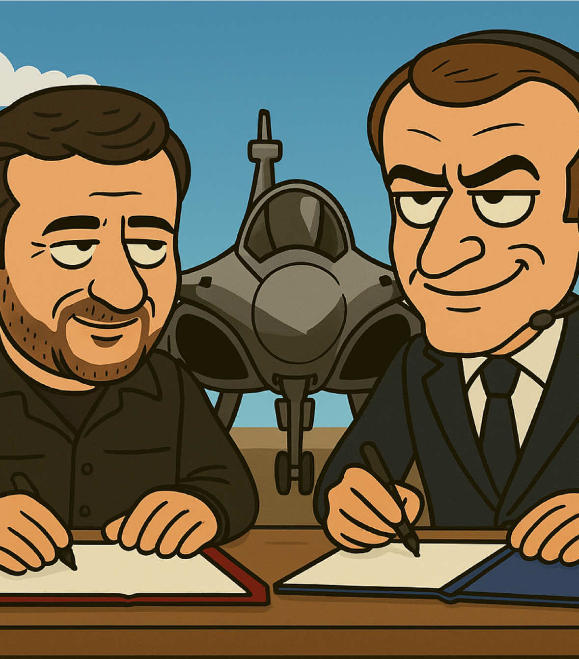 🇫🇷 MACRON X 🇺🇦 ZELENSKY  Le deal des 100 Rafale expliqué façon FDP ✈️😂 Entre ego, magouilles et cadeaux de Noël… c’est pas l’Ukraine qui va payer, hein 😭🇫🇷 Et devinez ? Les avions arrivent dans… 10 ANS 💀 #Macron #Zelensky #Ukraine #Rafale #Dassault