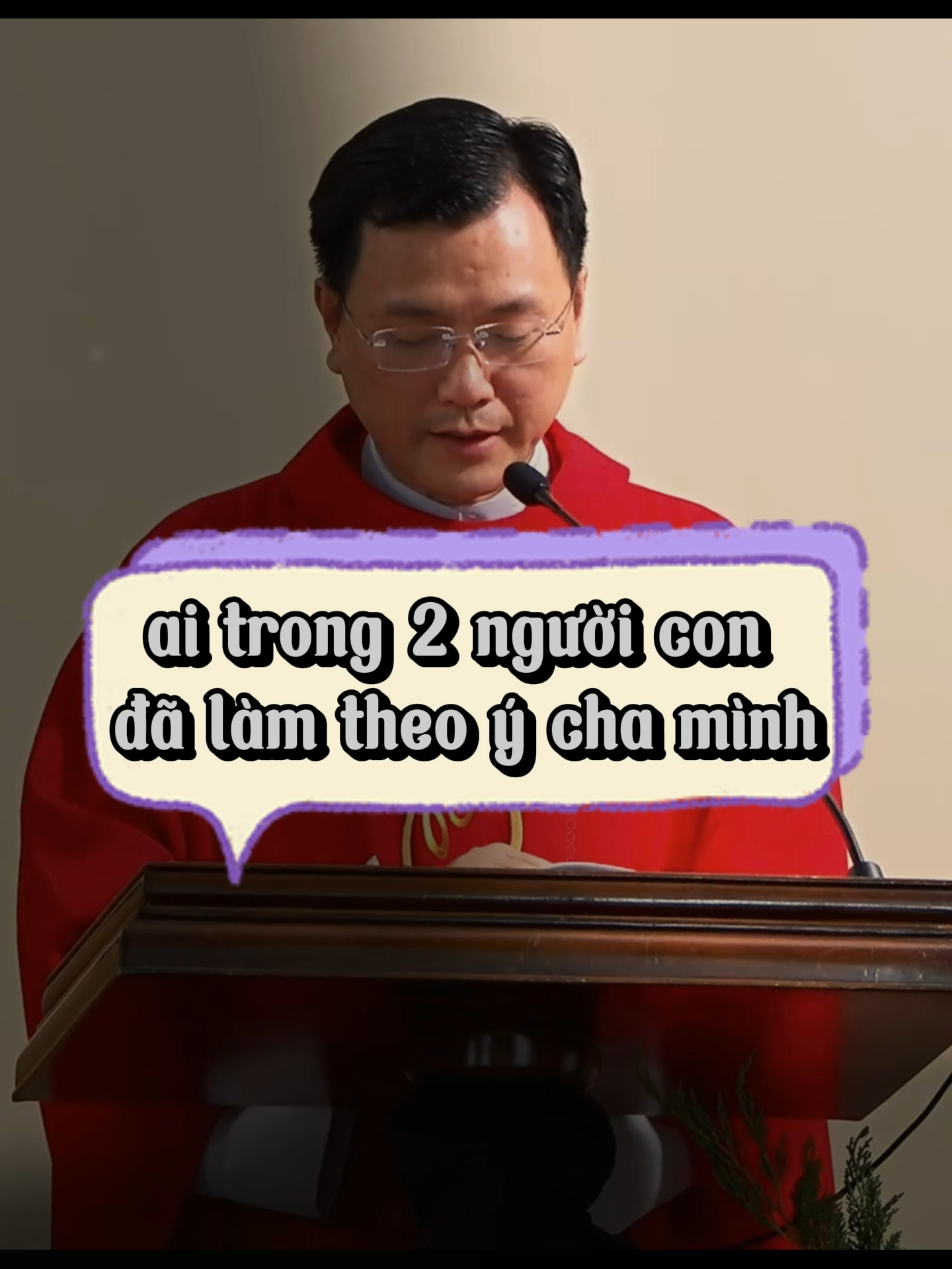 ai trong 2 người con đã làm theo ý cha mình#xuhuong #anhsangductin #conggiao #lmhoangbaquochuy #foryou #fyp #conggiaovietnam #tinmung #giesu