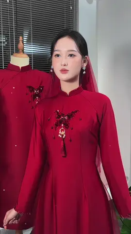 Chuyên may bán áo dài cô dâu, váy cưới, váy đi bàn ##mayaocuoi##aodaicodau