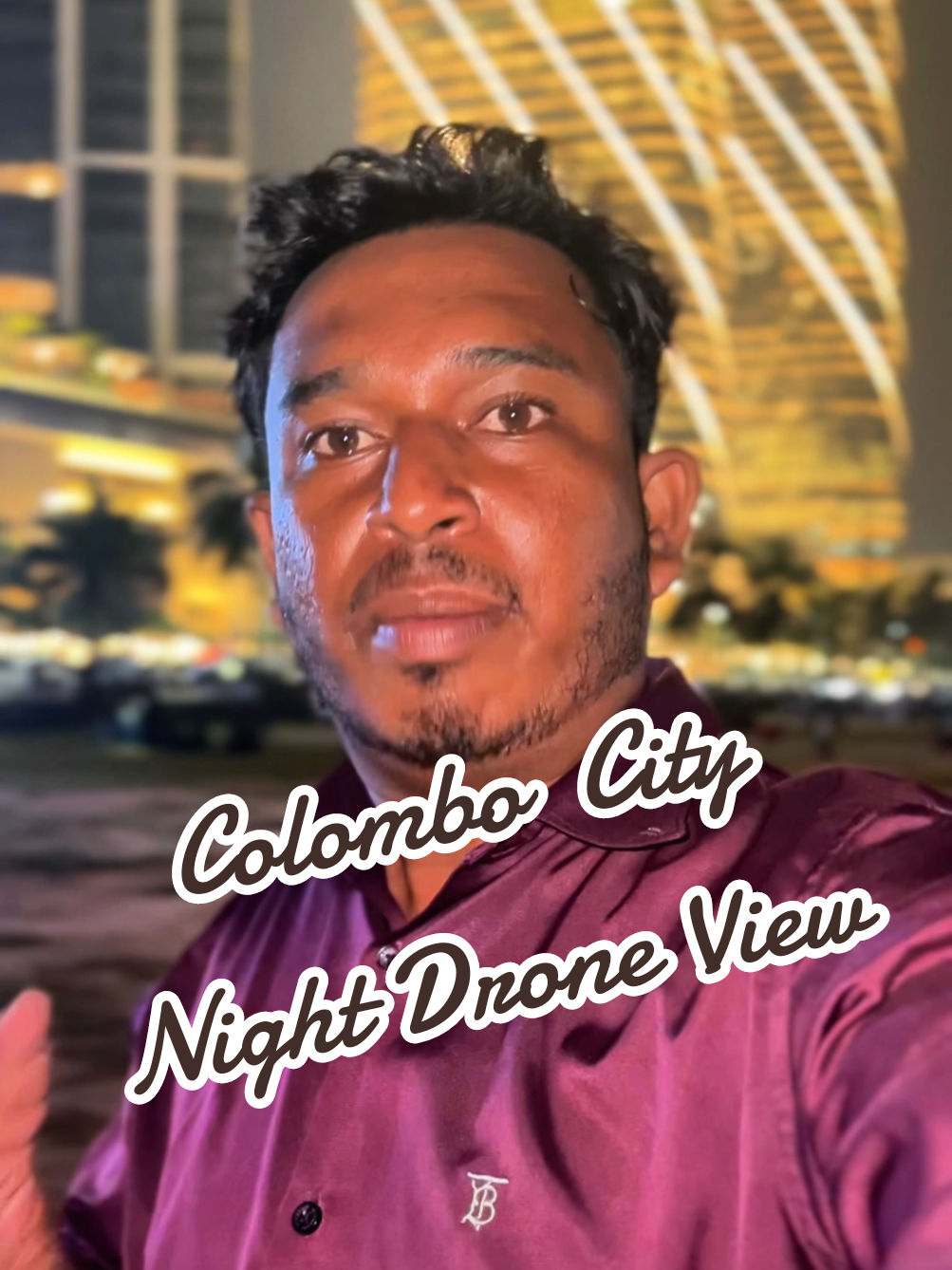 Colombo City  Night Drove View #fypシ゚ #trending #videoviral #drone #foryoupage 