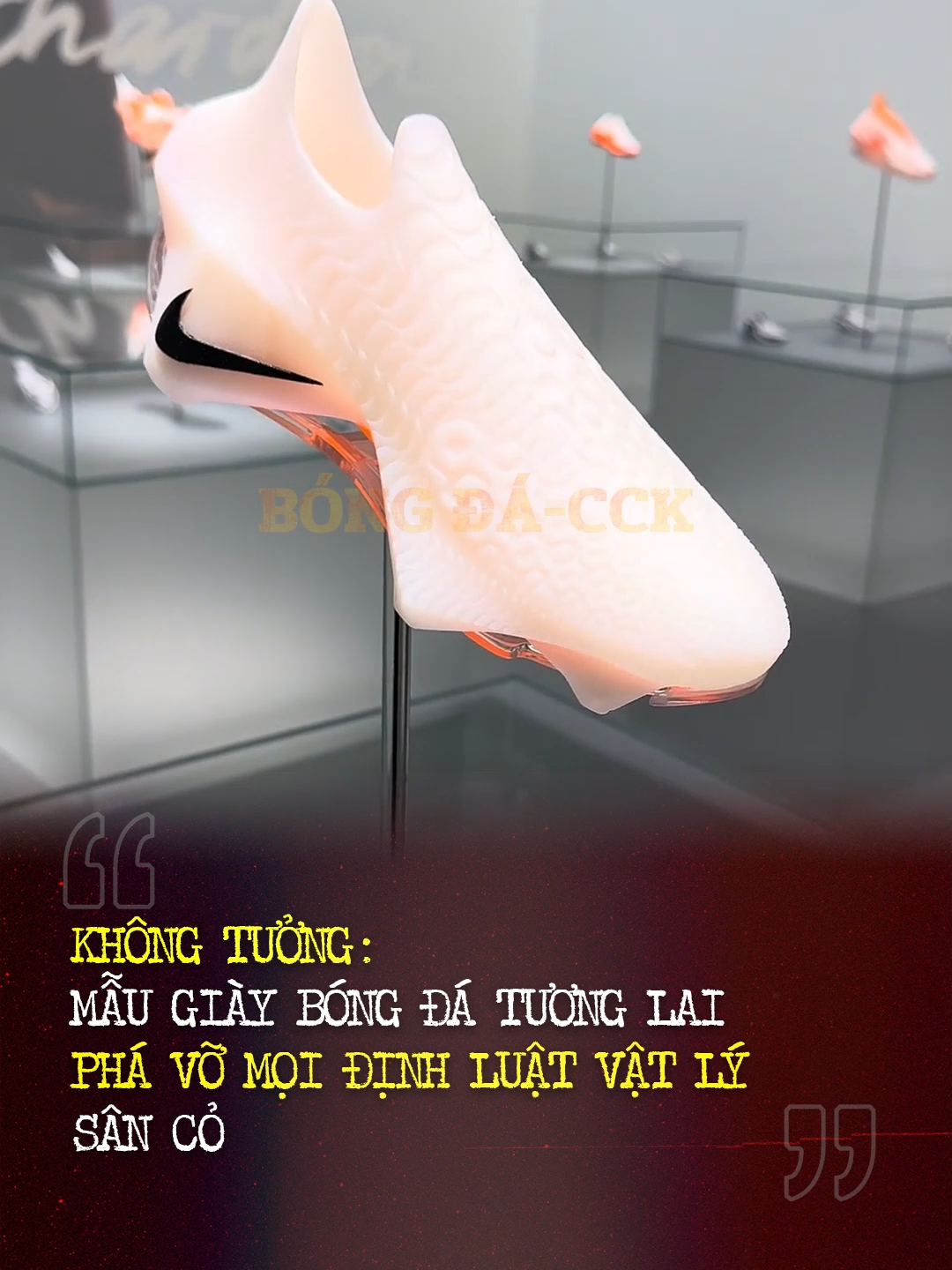 Mẫu giày bóng đá của tương lai #bongda #football #sports #xuhuong #thethao #giaybongda