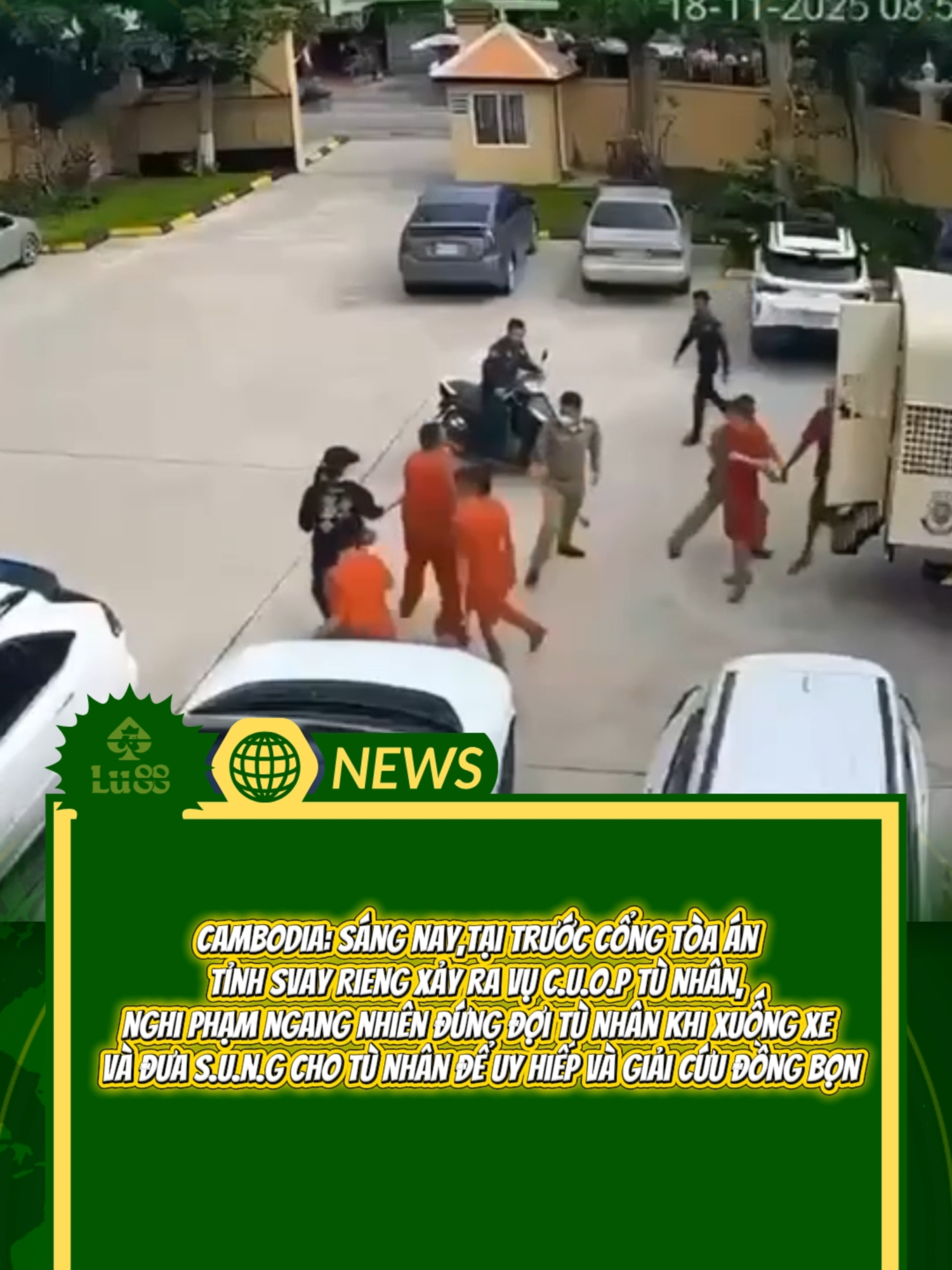 Campuchia sáng nay 18/11, xảy ra vụ c.u.o.p tù nhân không khác gì phim hành động.  #tintuc247 #news #tinnong #tinnhanh #tinnhanh24h #tinmoi #xuhuong #xuhuongtiktok #lu88 #lu88news247 #campuchia #cambodia #cuoptunhan
