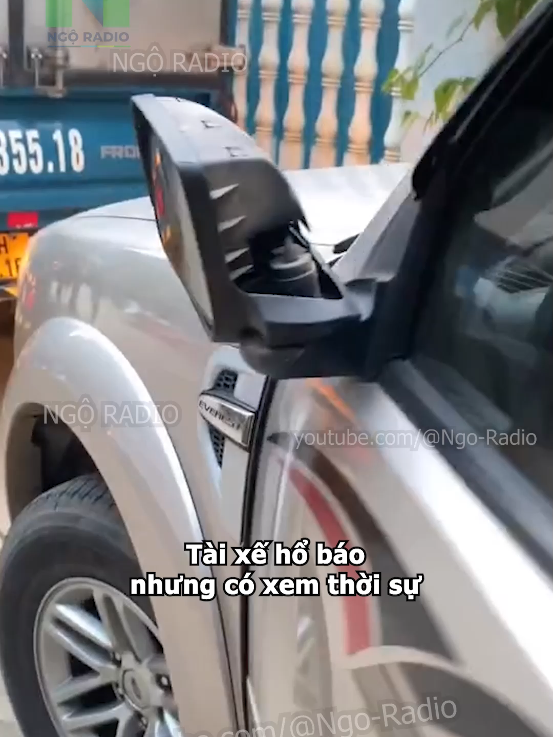 Tài xế hổ báo  nhưng có xem thời sự#cuocsong #ngoradio #viraltiktok #tintuc #giaothong #phapluat