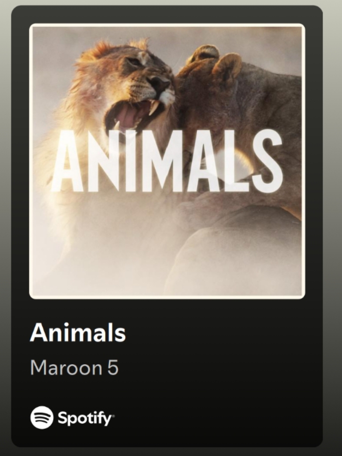 Animals | Maroon5                              #animals #maroon5 #lyrics #lyrics_songs #fyp #fypシ #foryoupage #JoshMusic🎶 
