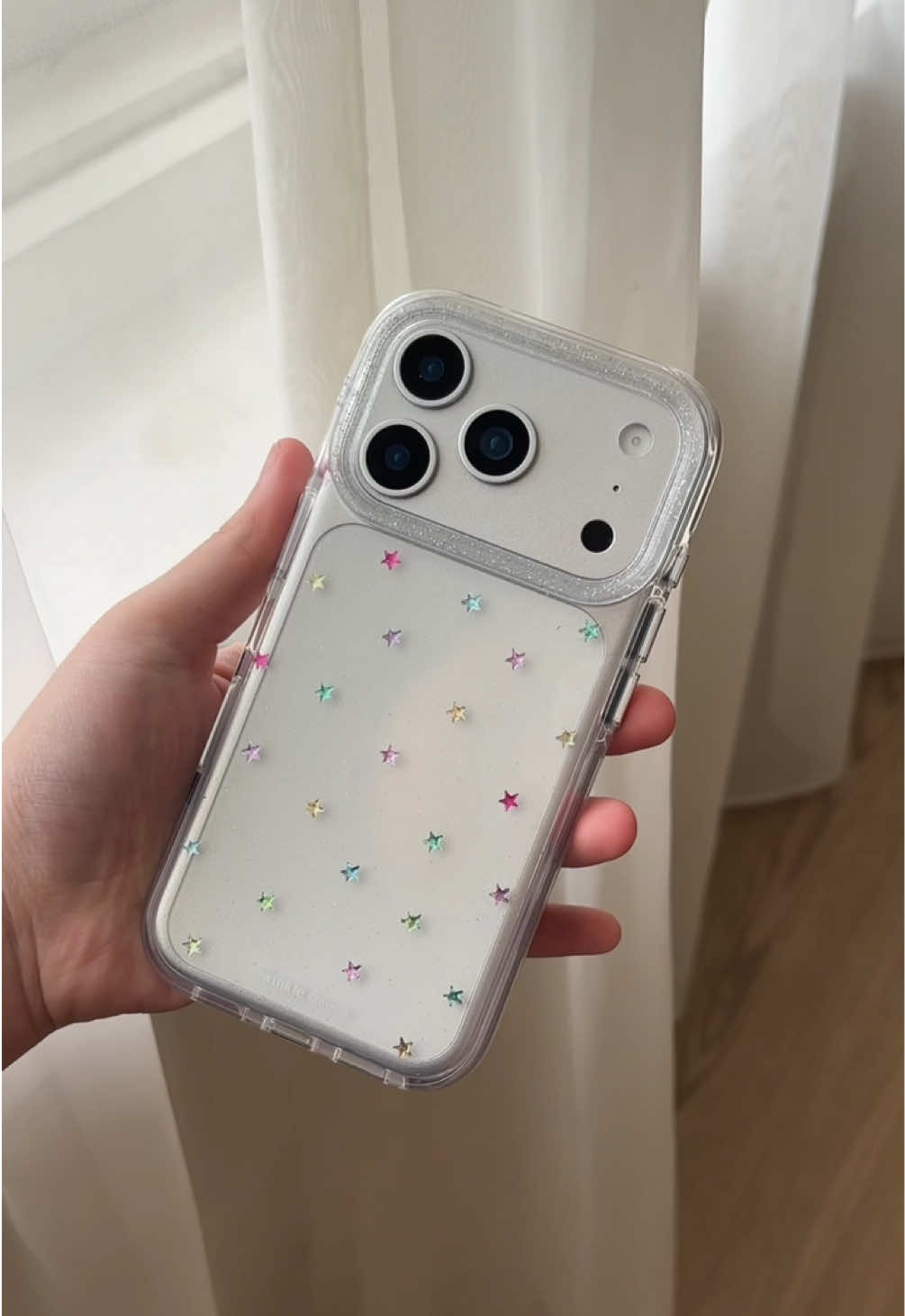 another clear case recommendation ⭐️✨ #wodecase #iphonecase #star #sparkle #clearcase 