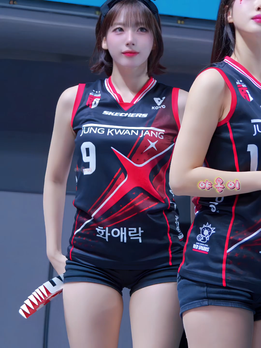 시선 올킬🔥 오토바이 시동댄스💨🌷✨️치어리더 하지원 Ha Jiwon 河智媛 직캠 fancam 한화 이글스 정관장 레드스파크스 #fyp