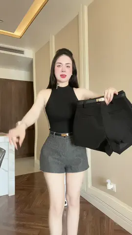 Quần Short Dạ QC L1 Kèm Đai  