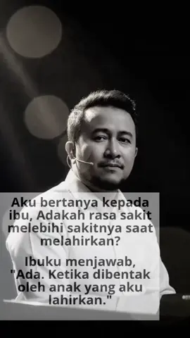 Aku bertanya kepada ibu, “Bu, adakah rasa sakit yang lebih besar daripada sakit saat melahirkan?” Ibuku menjawab, “Ada. Yaitu ketika aku dibentak oleh anak yang aku lahirkan.” #pesanbunda #cover #fypシ #melayu#akustik 