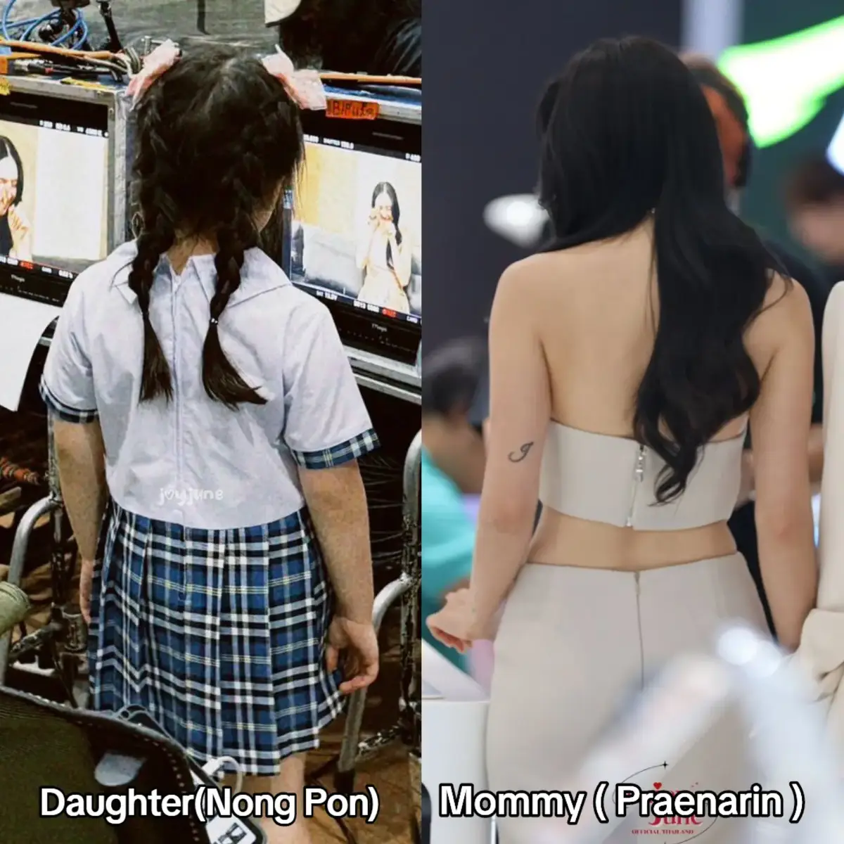 she stands up straight and graceful like her mommy #Enjoyyotdr #Junenannirin #DeniedloveseriesSs2 #รินไม่มีวันรักSeries #foryou 