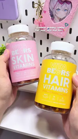 Finally~ I'm trying these vitabears combo gummies🎀✨#vitabears #vitabearsskinvitamins #vitamingummies #gummies #foryou 