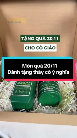 Món quà 20/11 dành tặng thầy cô ý nghĩa #xuhuong #namnung #daugoithaoduoc #daugoinamnung #daugoigiamrung 