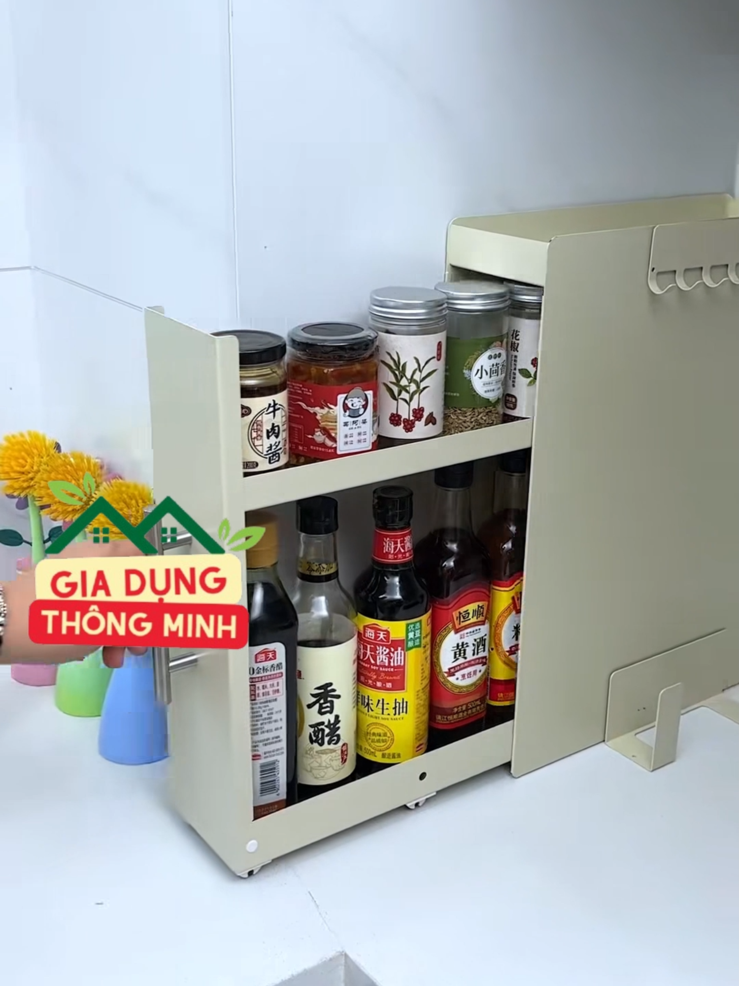 Kệ gia vị đa năng #trending #giadungtienich #giadung