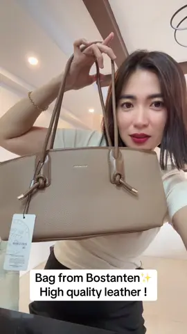 Ang shala ng pagka leather promise mga Sissy🫣#bostantenbagforwomen #affordablebagintiktok #officebag #totebagforwomen 