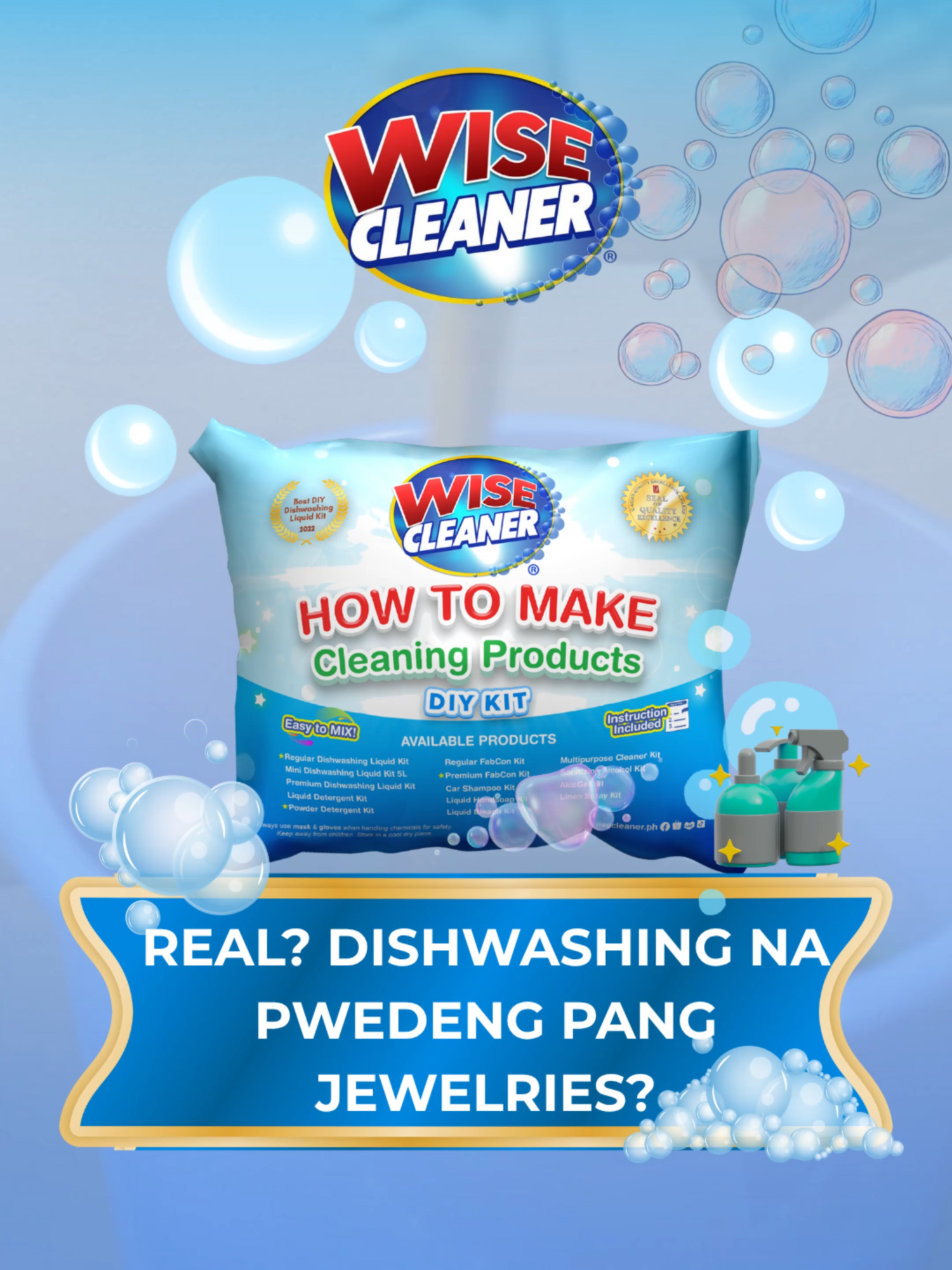 Pwede pa lang panglinis ng alahas? #Wise #DIY #diswashing #businessidea #negosyo #fyp #trending #GinaLima #livewithlowfollowers #livefest2025 #mlbbnext2025 #palaisipan #livecareer #chanel #budots #physicalasia