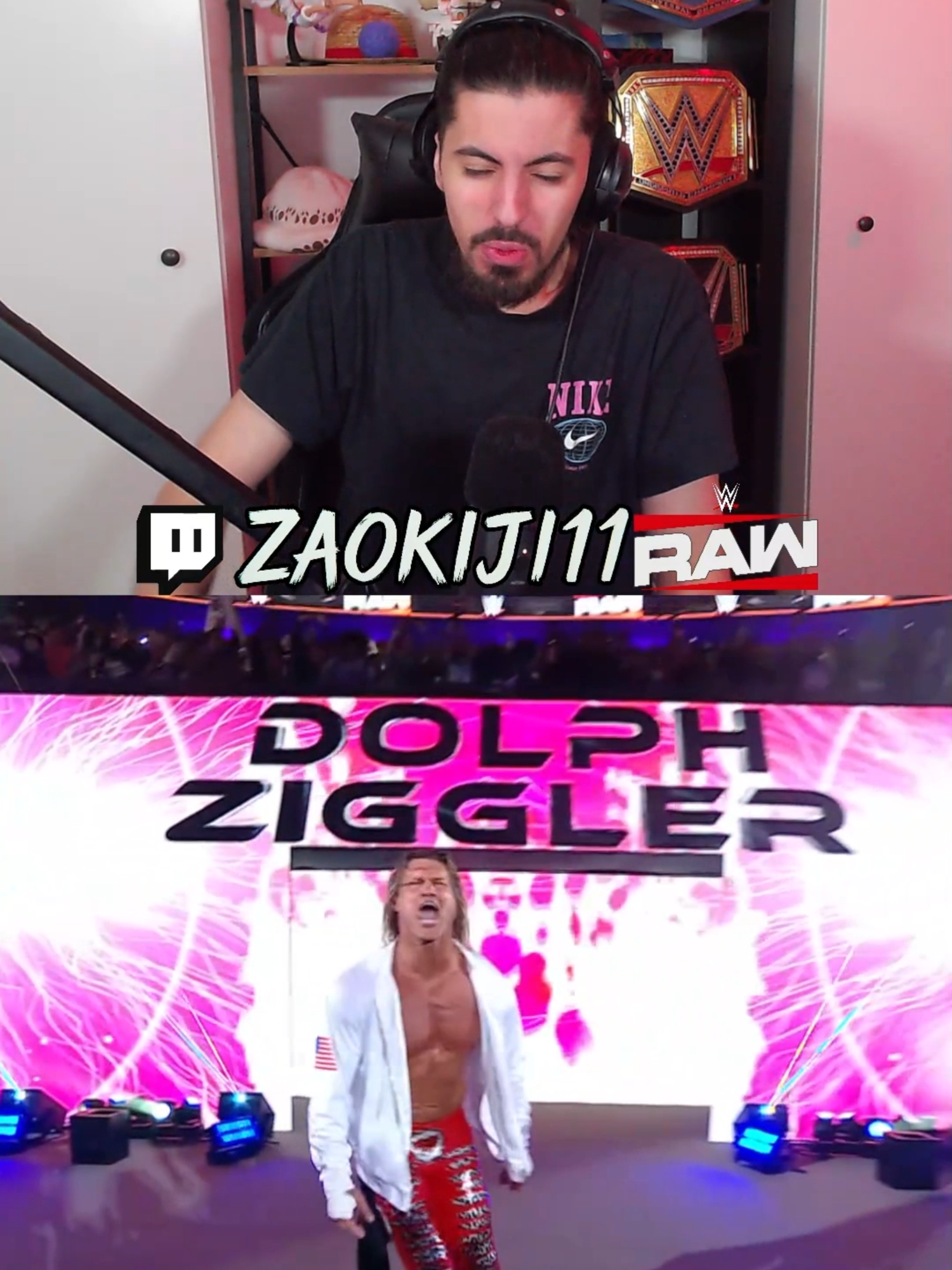 DOLPH ZIGGLER IS BACK Abonne toi : @zaokiji1.1  #zaokiji #zaokijii11 #WWE #wwefan #wrestling #prowrestling #wwefrance #wwefr #react #wweraw #dolphziggler #wweentrance @wwe