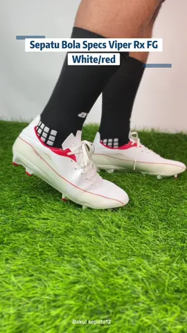 Specs Viper rx FG hadir di warna terbarunya white/red🔥, sepatu Bola yang ramah buat kaki lebar dan kaki slim  @Specs Indonesia  #sepakbolaindonesia #promomakanharian #specsindonesia #masukberandafyp #bakulsepatu12 