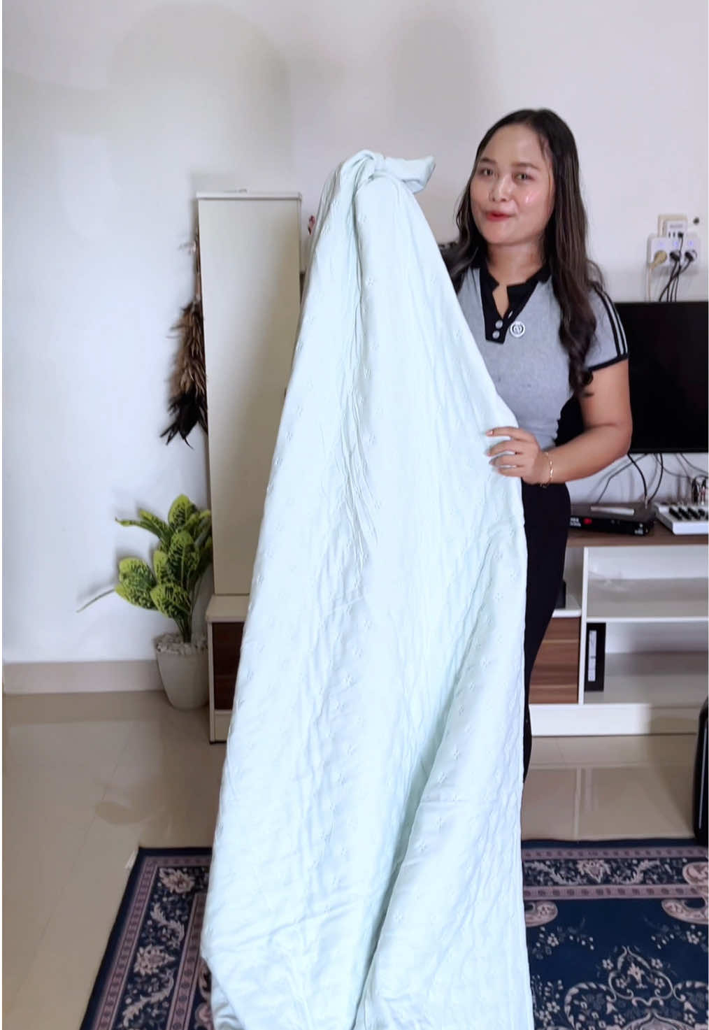 Selimut bedcover lembut halus anti kerut#selimut#bedcover #bedcovermurah #selimutmurah 