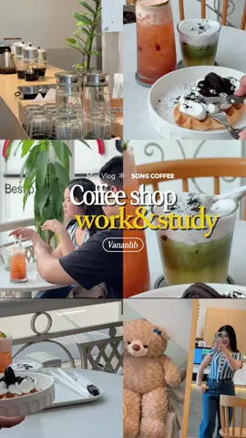 Đến chạy deadline đi nè #songcoffee #saigoncoffee #workandstudy #buivovananh #caphegovap 