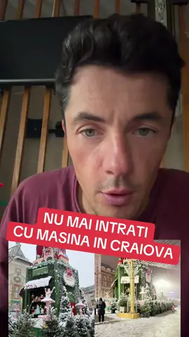 Nu mai intrati cu masina in Craiova #craiova #masini #parcare #targuldecraciuncraiova 