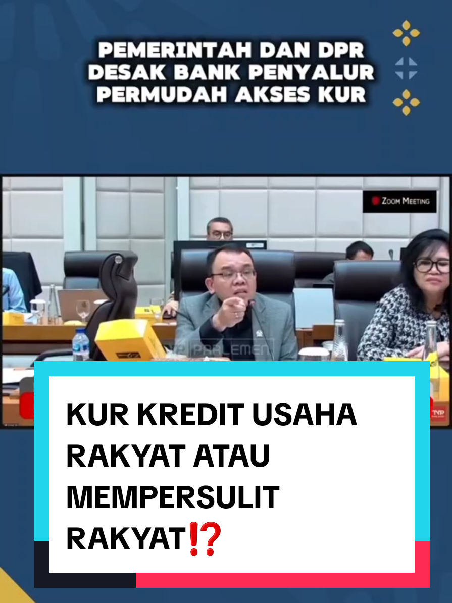 #stitch dengan @Kementerian UMKM  Program Kredit Usaha Rakyat (KUR) seharusnya jadi penyelamat ekonomi rakyat kecil. Tapi apa yang terjadi di lapangan? Banyak masyarakat mengeluh prosesnya rumit, dipersulit, bahkan tetap diminta jaminan. Padahal pemerintah selalu mengatakan KUR itu mudah, cepat, dan berpihak pada rakyat. Kenyataannya tidak seindah slogan. Banyak pelaku UMKM yang benar-benar membutuhkan modal justru tersingkir oleh birokrasi dan aturan yang membingungkan. Yang kuat administrasi dapat, yang benar-benar butuh malah gagal. Jika KUR terus dikelola seperti ini, maka program ini hanya akan menjadi kebijakan yang bagus di atas kertas, tapi tidak menyentuh rakyat kecil yang seharusnya dibantu. Kebijakan publik harus mempermudah, bukan mempersulit. Dan UMKM Indonesia tidak butuh janji yang mereka butuh adalah akses modal yang real, manusiawi, dan tanpa jebakan. #kreditusaharakyat #kur #bri #umkm 